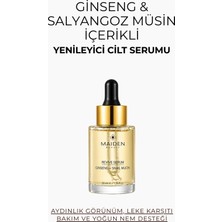 Maiden Beauty Bariyer Onarıcı Ve Yaşlanma Karşıtı, Canlandırıcı Ginseng, Salyangoz Müsin Içerikli Cilt Serumu 30 ml