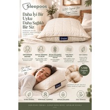 Sleepoos %100 Organik Yün Yastık