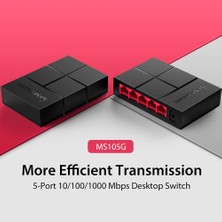 Store MS105G, 5-Port 10/100/1,000 Mbps Masaüstü Switch
