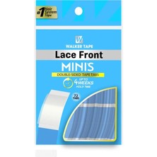 Walker Tape Lace Front Mini's™ Protez Saç Bandı Oval 3/4″ x 3″ (1,90 x 7,62 Cm) 72 Adet