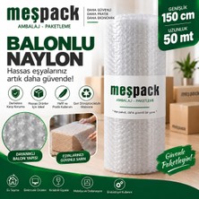 Meşpack Balonlu Eşya Koruma Naylonu Patpat 150 cm x 50 M