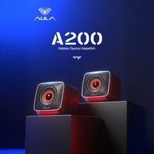 Store A200 Rgb Işıklı Masaüstü Gaming 3.5mm Jack Bilgisayar Pc Hoparlörü