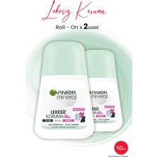 Garnier Garnıer Mineral Roll On Lekesiz Koruma 48 Saat 50 ml x 2 Adet