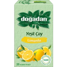 Doğadan Yeşil Çay Limonlu 20'li