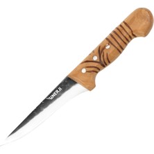 Wooden Saplı Dövme Sıyırma Bıçağı 14,5 cm
