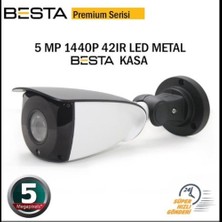 Maesko Premium 5 Mp 1440P 42 LED Metal Kasa Ahd Güvenlik Kamerası KD-2209