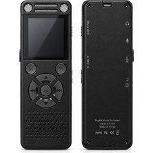 Beemen 32 GB Dijital Ses Kayıt Cihazı 1536 Kbps Wav Ses Algılama Harici Mikrofon Line-In Tf Kart Destekli Hs-32