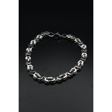 Prestige Euro Kral Model Paslanmaz Çelik Bileklik 6Mm 902609