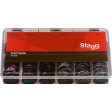 Stagg Pbox6 600\\\'LÜ Standart Gitar Penası Seti (6 Farklı Kalınlık)