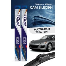 Dust Mazda Rx8 Silecek Takımı 2006-2011 Uyumlu 500MM/450MM