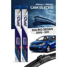 Dust Kia Rio Sedan Silecek Takımı 2005-2011 Uyumlu 550MM/400MM