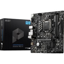 MSI Msı B560M Pro-E Intel LGA1200 Ddr4 Matx Anakart - Outlet