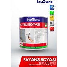 Bauglanz Epoksi Fayans ve Seramik Boyası 2k – Banyo, Mutfak, Tezgâh ve Balkon Için Parlak Dönüşüm Boyası
