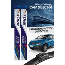 Dust Ssangyong Actyon Silecek Takımı 2007-2012 Uyumlu 530MM/480MM