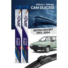 Dust Skoda Favorit Silecek Takımı 1992-2004 Uyumlu 500MM/500MM