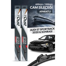 Dust Audi S7 Sportback 2020-SONRASI Uyumlu Silecek Takımı 600MM/500MM S13