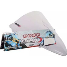Puig 4626W Şeffaf Racing Ön Cam - Kawasaki Ninja 250R (2008-2012) Uyumlu