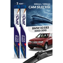 Dust Bmw X3 (E83) Silecek Takımı 2003-2010 Uyumlu 550MM/500MM