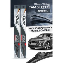 Dust Audi Sq5 Sportback 2021-SONRASI Uyumlu Silecek Takımı 600MM/500MM S13