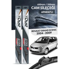 Dust Renault Scenic Grand Scenic 2004-2009 Uyumlu Silecek Takımı 650MM/550MM S9