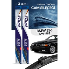 Dust Bmw 3 E36 Silecek Takımı 1991-1998 Uyumlu 530MM/500MM