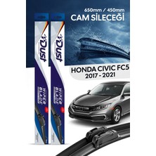 Dust Honda Civic Silecek Takımı 2017-2021 Fc5 Uyumlu 650MM/450MM