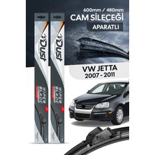 Dust Volkswagen Jetta 2007-2011 Uyumlu Silecek Takımı 600MM/480MM S11-L