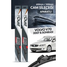 Dust Volvo V70 2007-SONRASI Uyumlu Silecek Takımı 650MM/500MM S11-L