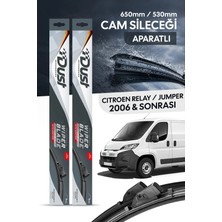 Dust Citroen Relay/jumper 2006-SONRASI Uyumlu Silecek Takımı 650MM/530MM S11-L