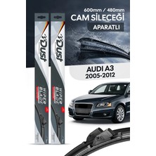 Dust Audi A3 2005-2012 Uyumlu Silecek Takımı 600MM/480MM S7