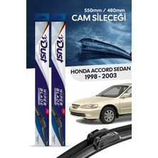 Dust Honda Accord Sedan Silecek Takımı 1998-2003 Uyumlu 550MM/480MM