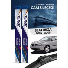 Dust Seat Ibiza Silecek Takımı 2002-2005 Uyumlu 530MM/480MM