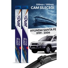 Dust Hyundai Santa Fe Silecek Takımı 1999-2006 Uyumlu 550MM/500MM