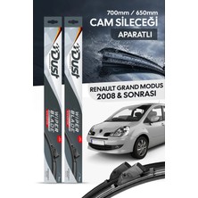 Dust Renault Modus Grand Modus 2008-SONRASI Uyumlu Silecek Takımı 700MM/650MM S16