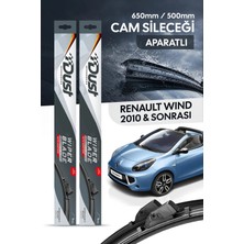 Dust Renault Wind 2010-SONRASI Uyumlu Silecek Takımı 650MM/500MM S11-L