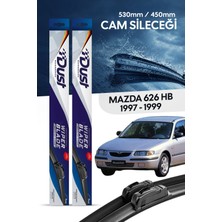 Dust Mazda 626 Hatchback Silecek Takımı 1997-1999 Uyumlu 530MM/450MM