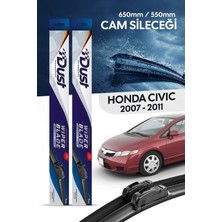Dust Honda Civic Silecek Takımı 2007-2011 Uyumlu 650MM/550MM