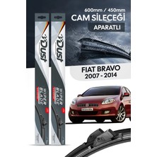 Dust Fiat Bravo 2007-2014 Uyumlu Silecek Takımı 600MM/450MM S11-L