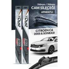Dust Citroen C6 2005-SONRASI Uyumlu Silecek Takımı 700MM/700MM S16