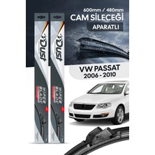 Dust Volkswagen Passat 2006-2010 Uyumlu Silecek Takımı 600MM/480MM S11-L