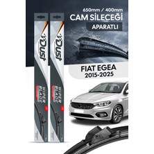 Dust Fiat Egea 2015-2025 Uyumlu Silecek Takımı 650MM/400MM S11