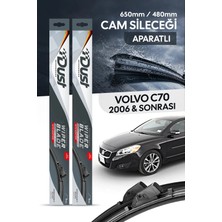 Dust Volvo C70 Coupe,cabrio 2006-SONRASI Uyumlu Silecek Takımı 650MM/500MM S11-L