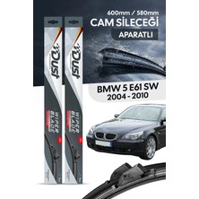 Dust Bmw 5 Serisi (E61) Sw 2004-2010 Uyumlu Silecek Takımı 600MM/580MM S7