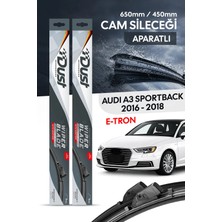 Dust Audi A3 Sportback E-Tron 2016-2018 Uyumlu Silecek Takımı 650MM/450MM S13