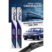 Dust Peugeot 405 Estate Silecek Takımı 1988-1999 Uyumlu 550MM/550MM