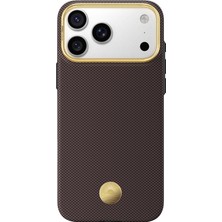Blueo iPhone 18 Pro Uyumlu Magsafe Aramid Fiber Zırh Kılıf | Slim Shockproof