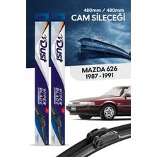Dust Mazda 626 Hatchback Silecek Takımı 1987-1991 Uyumlu 480MM/480MM