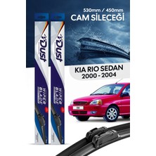 Dust Kia Rio Sedan Silecek Takımı 2000-2004 Uyumlu 530MM/450MM