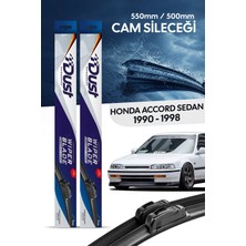 Dust Honda Accord Sedan Silecek Takımı 1990-1998 Uyumlu 550MM/500MM