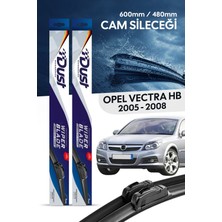 Dust Vauxhall Vectra Hatchback Silecek Takımı 2005-2008 Uyumlu 600MM/480MM